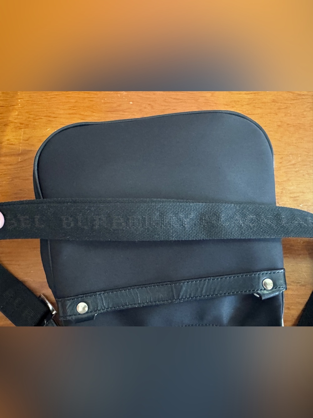 Burberry Black Label Nylon and Nova Check Crossbody Bag - Picture 3 of 4